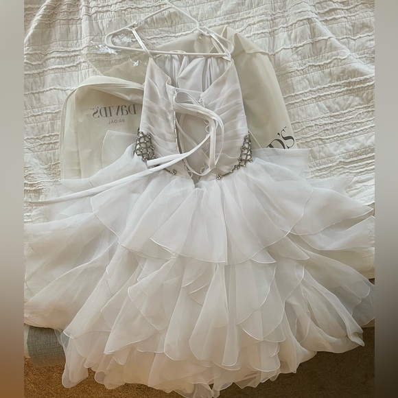 David’s Bridal Custom Wedding Dress - Picture 6 of 7